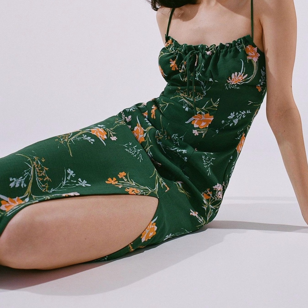 urban outfitters april midi dress